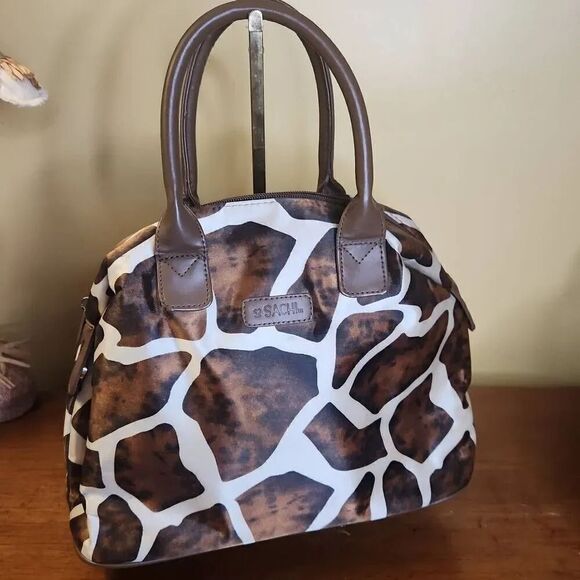 Sachi large insulated animal print lunch bag - Picture 1 of 7
